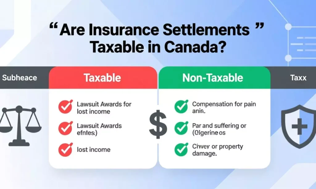 Are Insurance Settlements Taxable in Canada