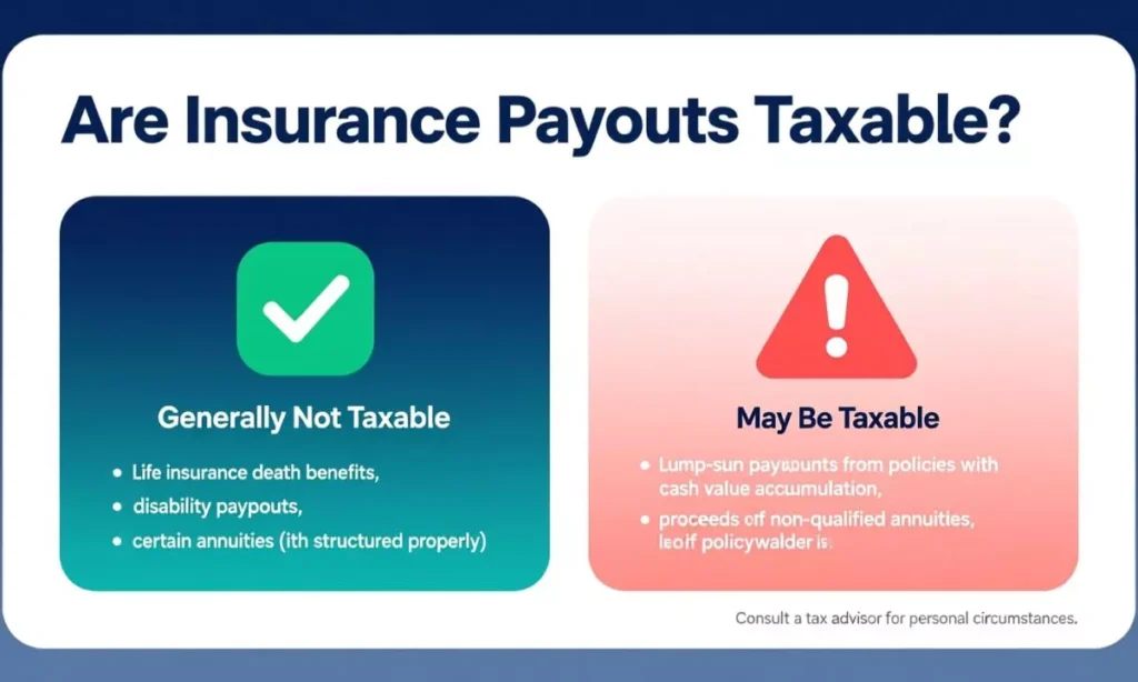 Are Insurance Payouts Taxable