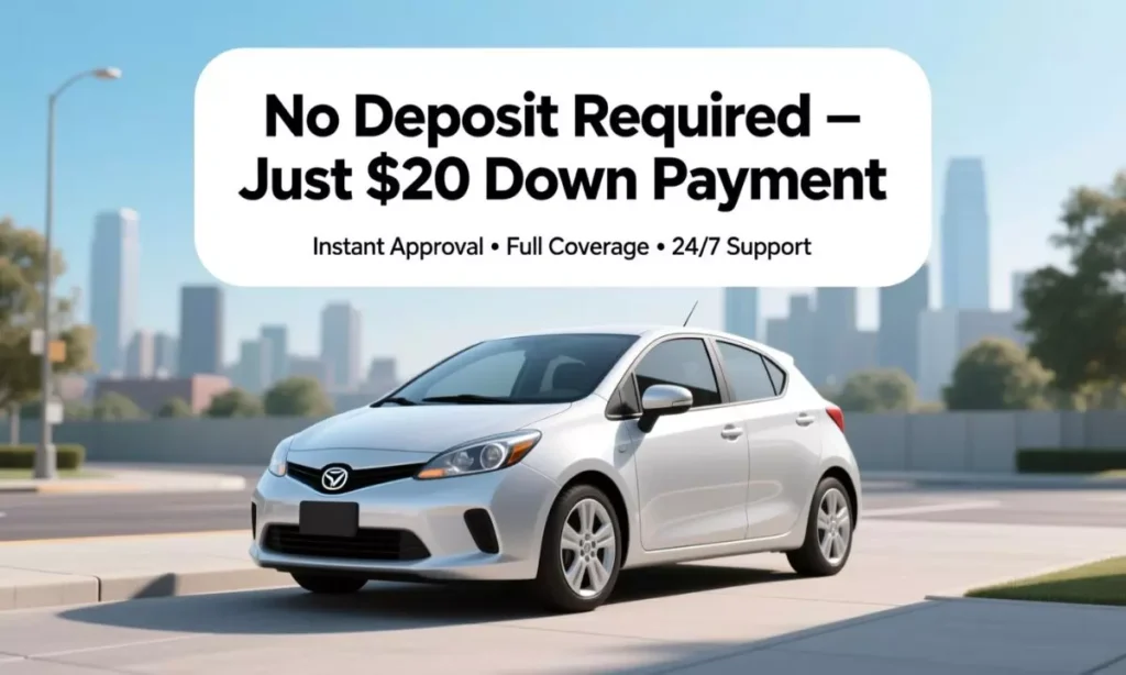 $20 Down Payment Car Insurance No Deposit