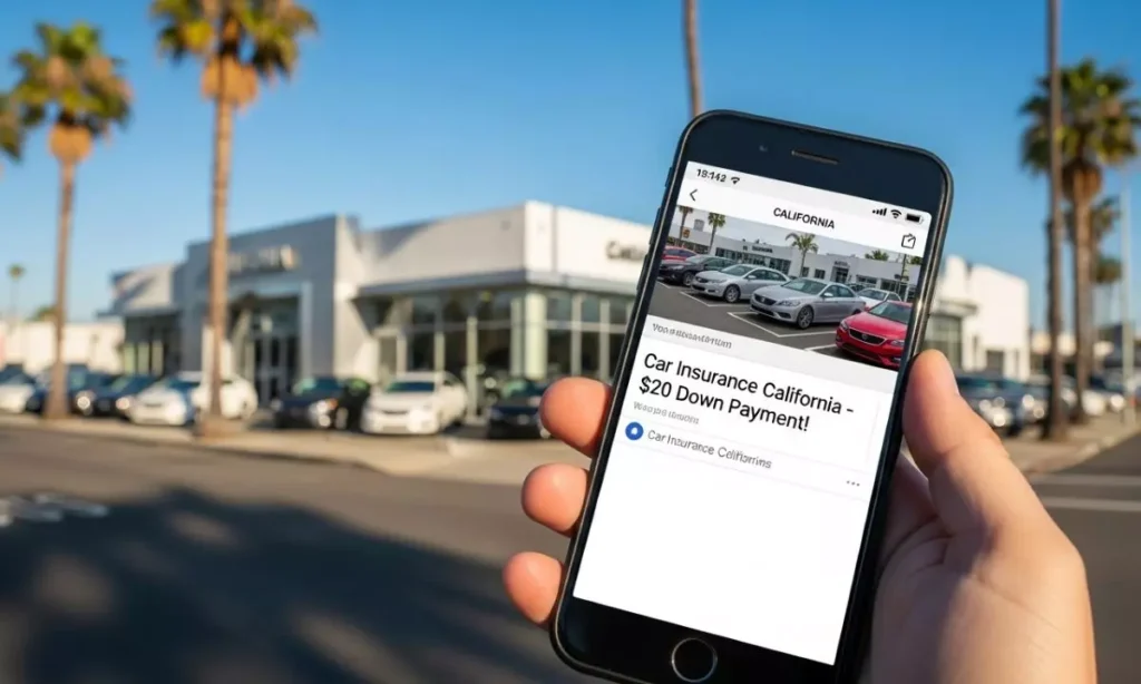 $20 Down Payment Car Insurance California