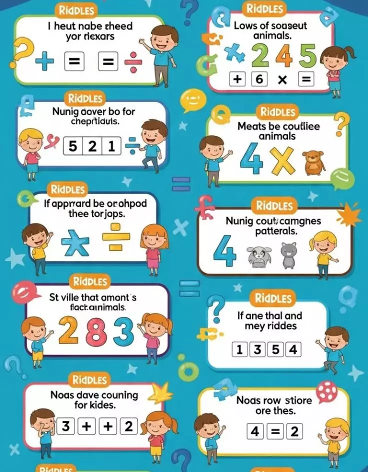 Math Riddles for Kids