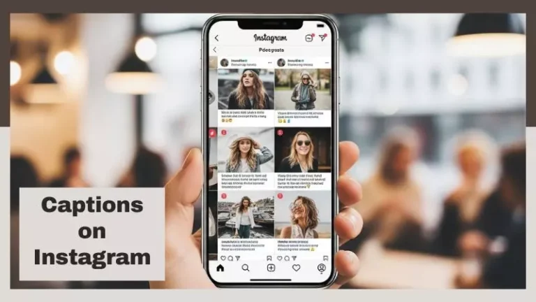 Captions on Instagram