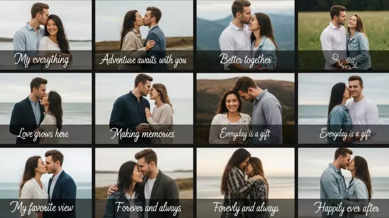 Matching WMAF Captions for Couples