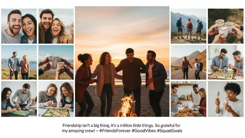 Captions for Friendship on Instagram