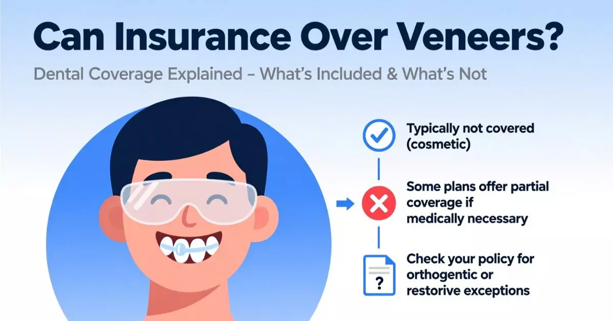 Can Insurance Cover Veneers?